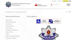 Desktop Screenshot of bip.grudziadz.kmp.policja.gov.pl