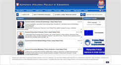 Desktop Screenshot of krakow.policja.gov.pl
