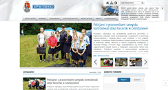 Desktop Screenshot of kppotwock.policja.waw.pl
