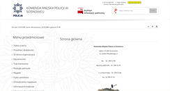 Desktop Screenshot of bip.sosnowiec.kmp.policja.gov.pl