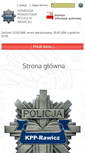 Mobile Screenshot of bip.rawicz.kpp.policja.gov.pl
