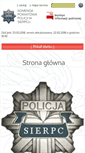 Mobile Screenshot of bip.sierpc.kpp.policja.gov.pl