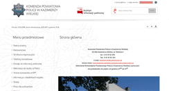 Desktop Screenshot of bip.kazimierzawielka.kpp.policja.gov.pl