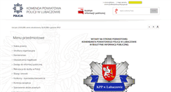 Desktop Screenshot of bip.lubaczow.kpp.policja.gov.pl
