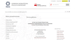 Desktop Screenshot of bip.podkarpacka.policja.gov.pl