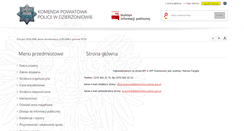 Desktop Screenshot of bip.dzierzoniow.policja.gov.pl
