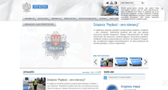 Desktop Screenshot of kepno.policja.gov.pl