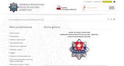 Desktop Screenshot of bip.golubdobrzyn.kpp.policja.gov.pl