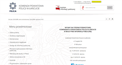 Desktop Screenshot of bip.lancut.kpp.policja.gov.pl