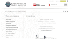 Desktop Screenshot of bip.czluchow.kpp.policja.gov.pl