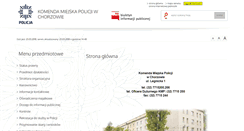 Desktop Screenshot of bip.chorzow.kmp.policja.gov.pl