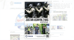 Desktop Screenshot of lomza.policja.gov.pl