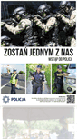 Mobile Screenshot of lomza.policja.gov.pl