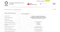 Desktop Screenshot of bip.krosno.kmp.policja.gov.pl