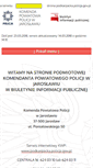 Mobile Screenshot of bip.jaroslaw.kpp.policja.gov.pl