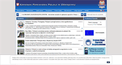 Desktop Screenshot of oswiecim.policja.gov.pl
