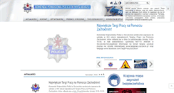 Desktop Screenshot of mysliborz.policja.gov.pl