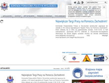 Tablet Screenshot of mysliborz.policja.gov.pl