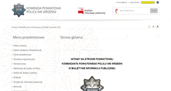 Desktop Screenshot of bip.wrzesnia.kpp.policja.gov.pl