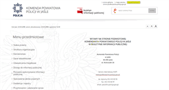 Desktop Screenshot of bip.jaslo.kpp.policja.gov.pl