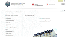 Desktop Screenshot of bip.mogilno.kpp.policja.gov.pl