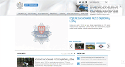 Desktop Screenshot of oborniki.policja.gov.pl
