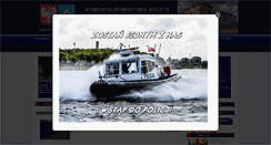Desktop Screenshot of kartuzy.policja.gov.pl