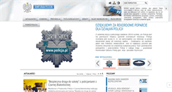 Desktop Screenshot of bialystok.policja.gov.pl