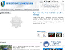 Tablet Screenshot of ketrzyn.policja.gov.pl