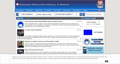 Desktop Screenshot of bochnia.policja.gov.pl