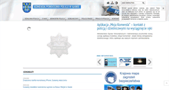 Desktop Screenshot of ilawa.policja.gov.pl