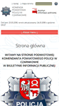 Mobile Screenshot of bip.czarnkow.kpp.policja.gov.pl