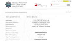 Desktop Screenshot of bip.grodziskwlkp.kpp.policja.gov.pl