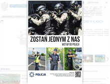 Tablet Screenshot of hajnowka.policja.gov.pl