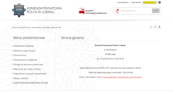 Desktop Screenshot of bip.luban.policja.gov.pl