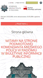 Mobile Screenshot of bip.radom.kmp.policja.gov.pl