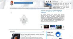 Desktop Screenshot of okecie.policja.waw.pl