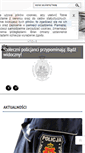 Mobile Screenshot of okecie.policja.waw.pl