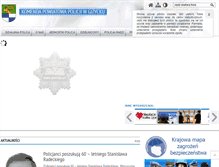 Tablet Screenshot of gizycko.policja.gov.pl