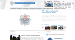 Desktop Screenshot of kalisz.policja.gov.pl