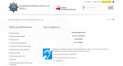 Desktop Screenshot of bip.opole.kmp.policja.gov.pl