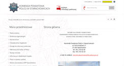 Desktop Screenshot of bip.starachowice.kpp.policja.gov.pl
