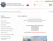 Tablet Screenshot of bip.starachowice.kpp.policja.gov.pl