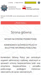 Mobile Screenshot of bip.kgp.policja.gov.pl