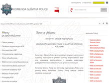 Tablet Screenshot of bip.kgp.policja.gov.pl