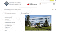 Desktop Screenshot of bip.szydlowiec.kpp.policja.gov.pl