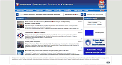 Desktop Screenshot of kpp-krakow.policja.gov.pl