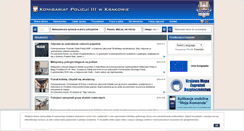 Desktop Screenshot of komisariat3.krakow.malopolska.policja.gov.pl