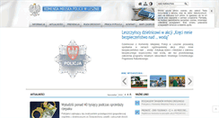 Desktop Screenshot of leszno.policja.gov.pl