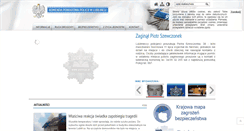 Desktop Screenshot of lubliniec.slaska.policja.gov.pl